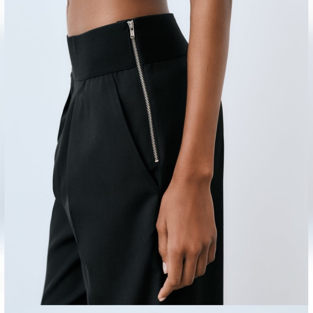 ZARA Pleated pants - Picture 3 of 4